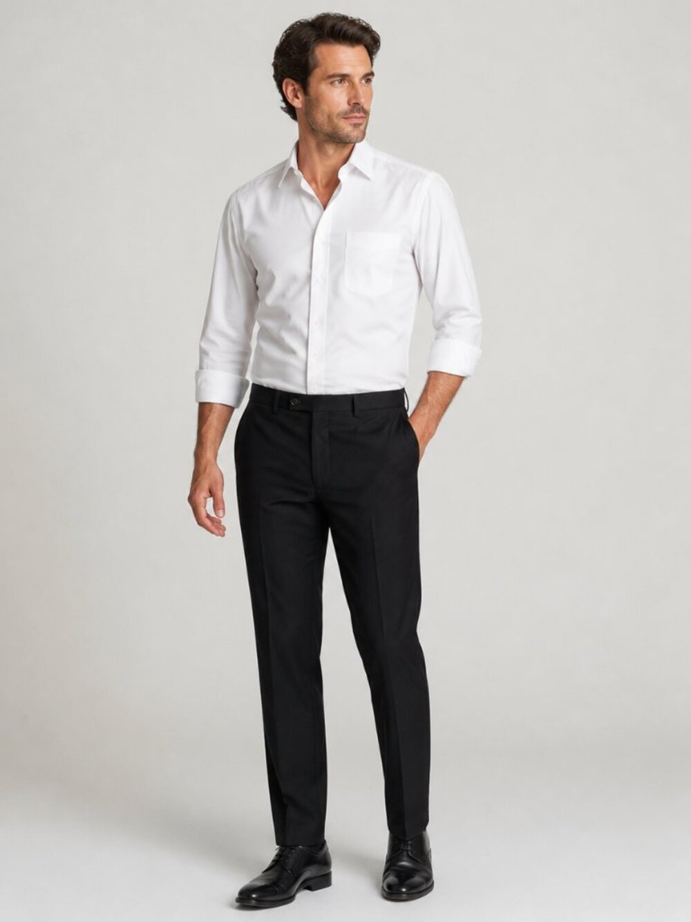 Lauren Ralph Lauren Men's Dress Pants Black Size 36W X 32L